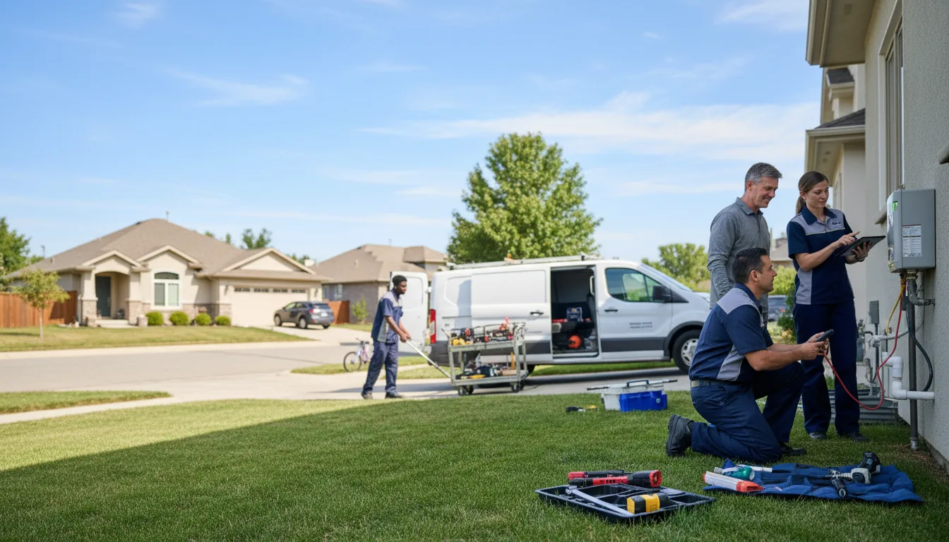 Tankless water heater service in Cairo, WV